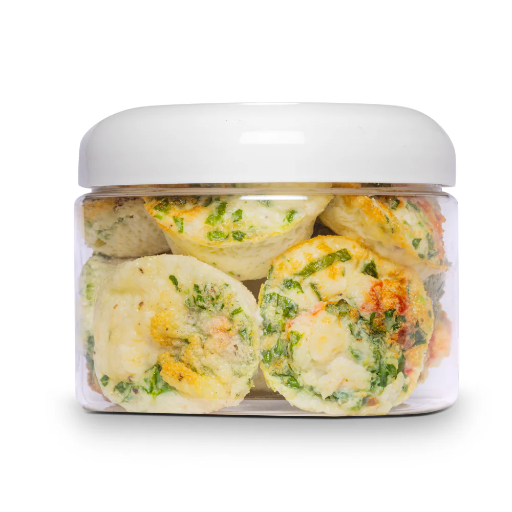 Spinach & Feta Egg White Bites