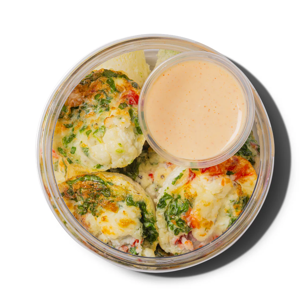 Spinach & Feta Egg White Bites - Image 2